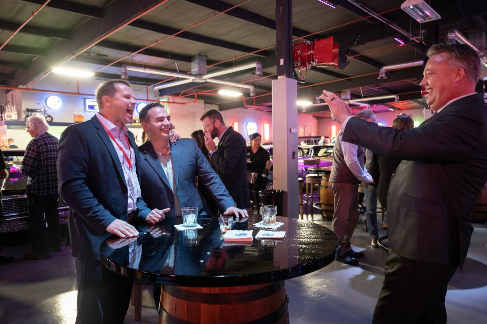 Corporate team building and networking at Highway 39 Event Center